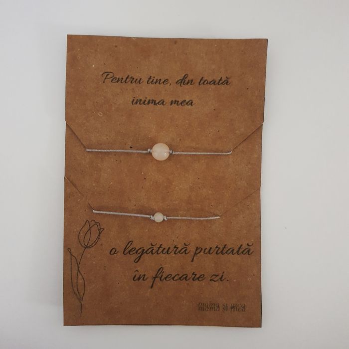 Set de brățări mamă–fiică.