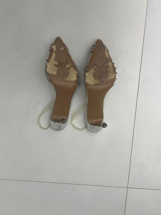 Vand sandale transparent