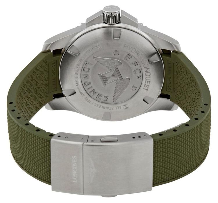 Швейцарские часы LONGINES Conquest Automatic Green