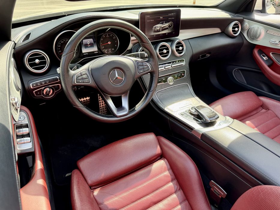 • Mercedes C200 Cabrio / Extra full / Packet Amg • Burmester / Soft Top Visiniu / 4 Matic -- Parc Auto / RATE •