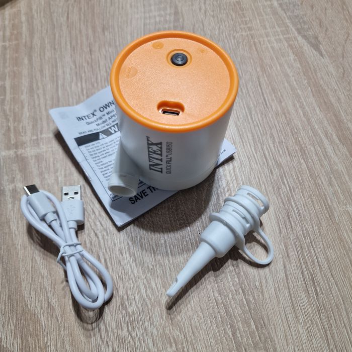 Pompa intex pentu saltea gonflabila