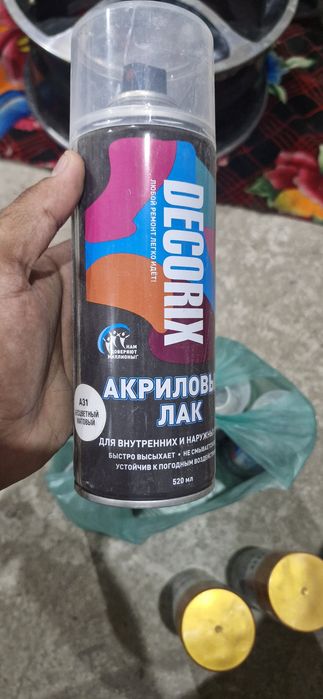 Аэрозоль баллон краска
