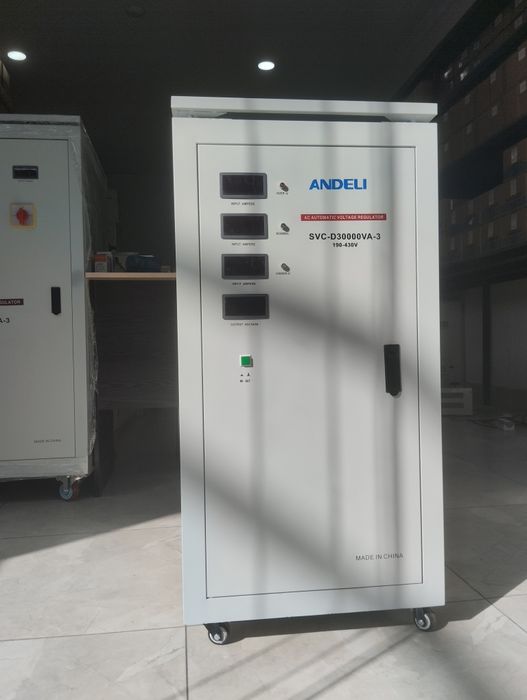 Stabilizator стабилизатор stipilzatr Andeli SVC 30-kva 190v-430v