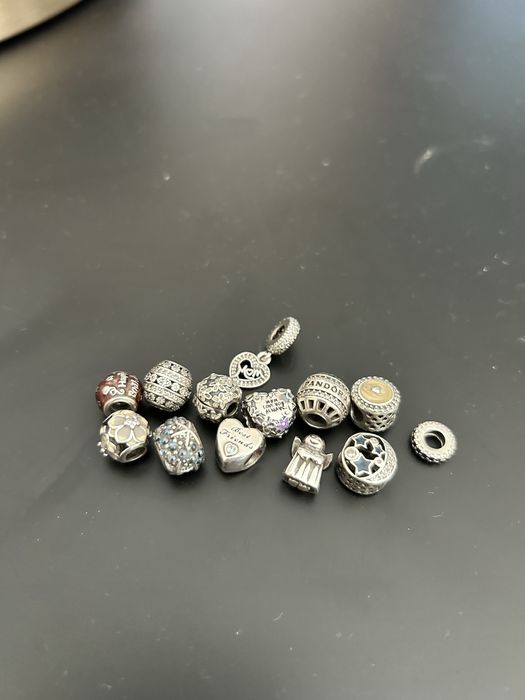 Pandora charms argint, aur