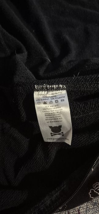 Vand hanorac cu fermoar PORC