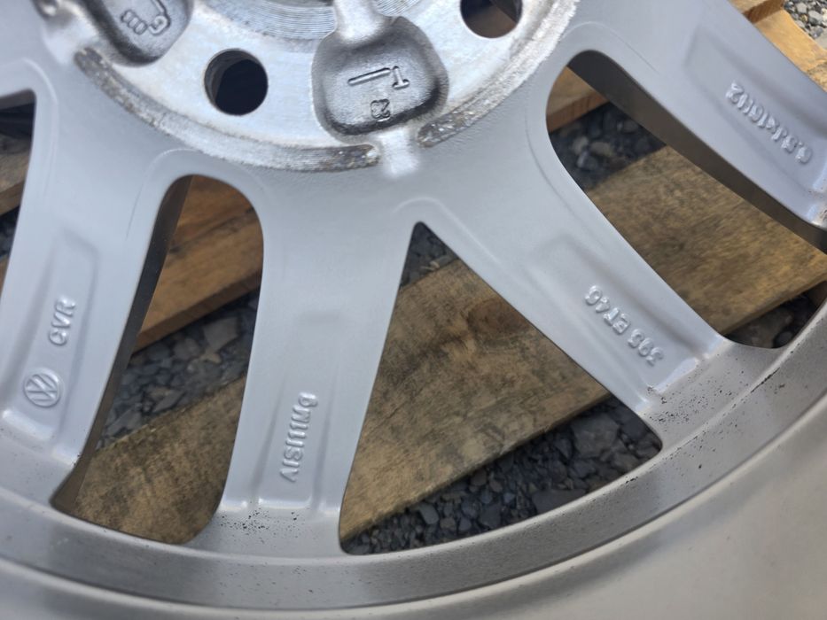 Лети джанхи 16ки 5х112 VW + летни гуми 205/55/16 Dunlop