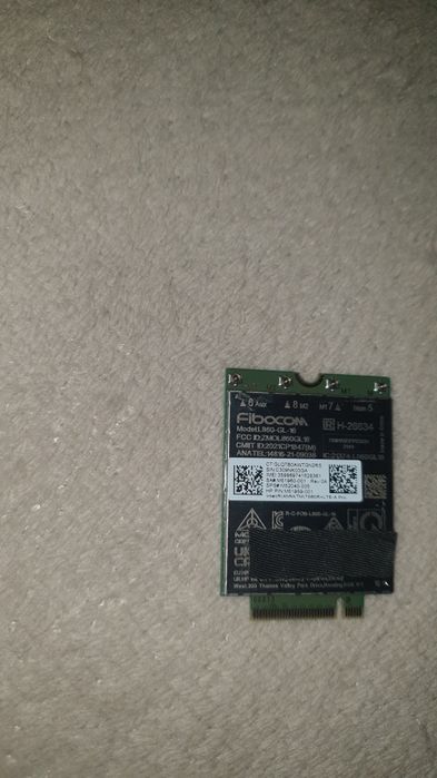 Modem laptop LTE Fibocom L860-GL-16 CAT16 4G 5G LTE WWAN