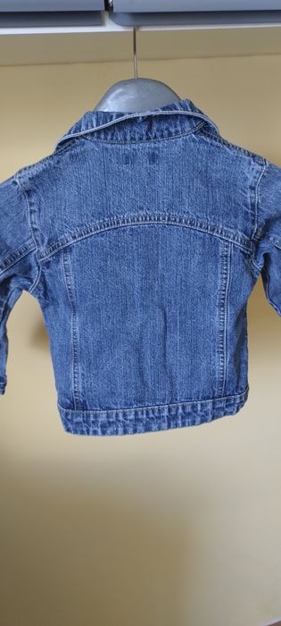 Дънково яке за малко момиченце