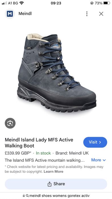 Обувки Meindl gore tex