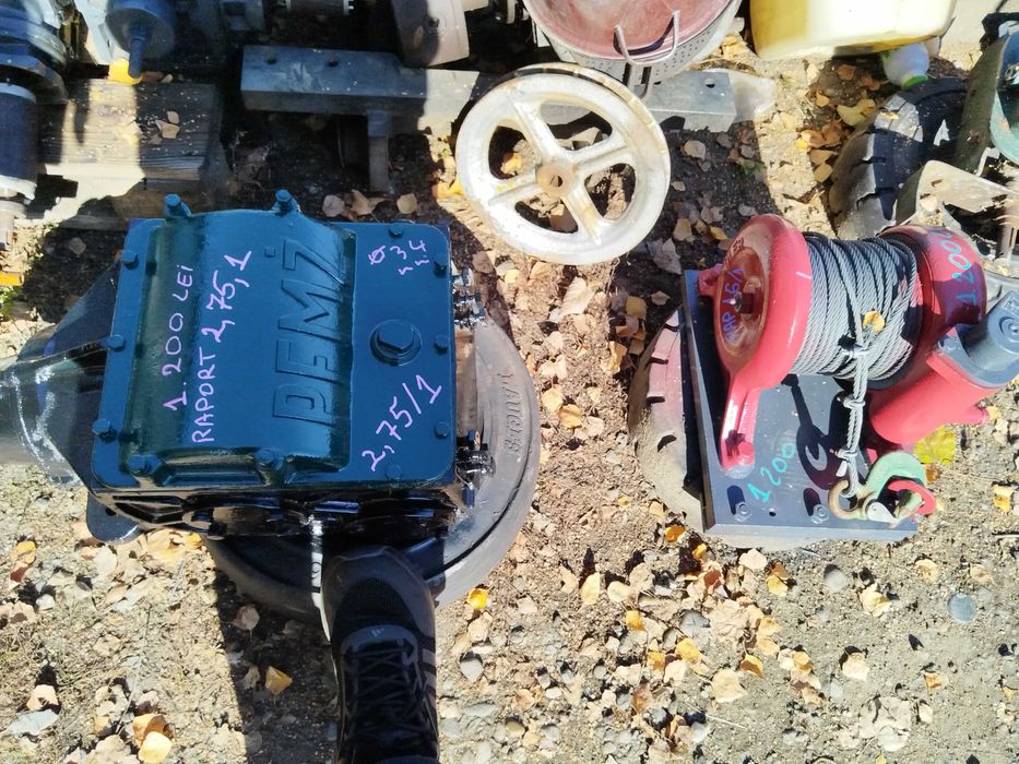 Reductor tractor motocultor tocătoare resturi gradina