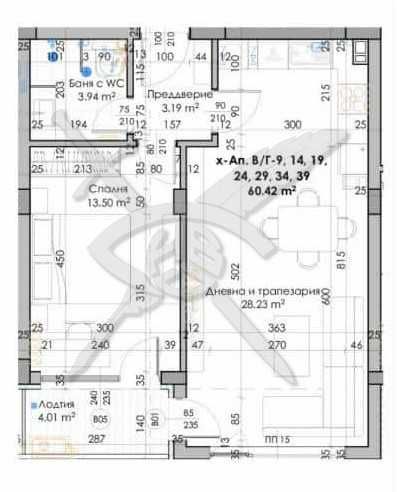 Продава се Двустаен апартамент в Пловдив, Южен - 74 кв.м за 1210 €/кв.м - Снимка #2