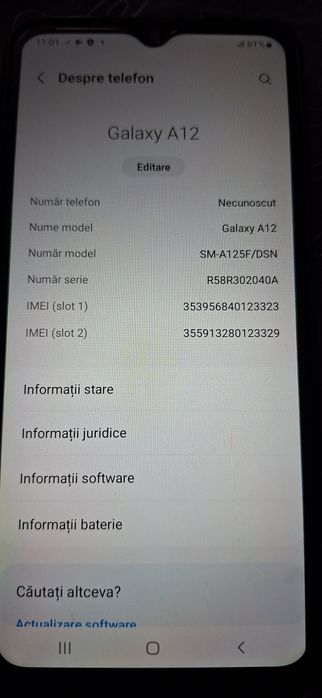 Samsung a 12 impecabil