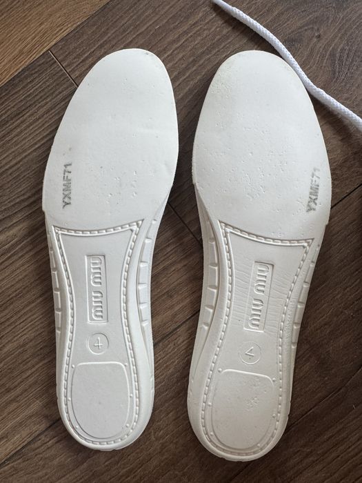 Sneakers Miu Miu Crystal Heel