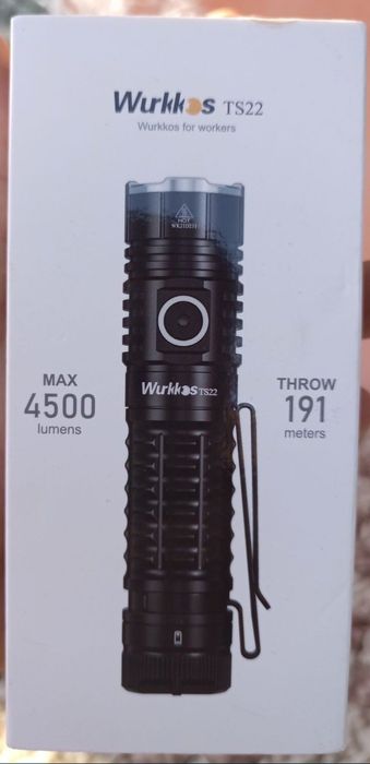 Lanterna Led Wurkkos Ts22 Xhp70.2 Extrem De Luminoasa, Lanterna Reinca