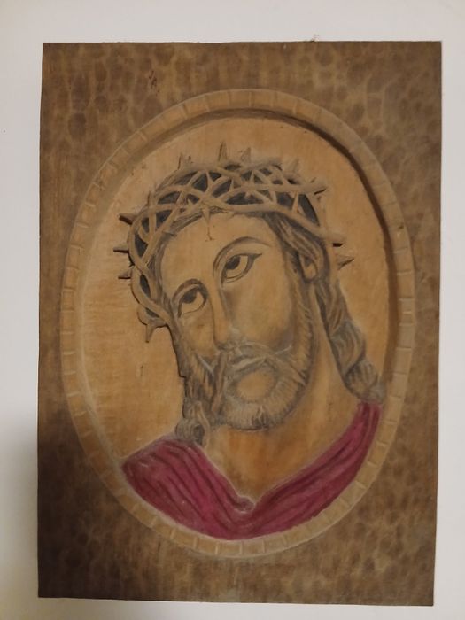 Sculptura tablou Iisus Hristos