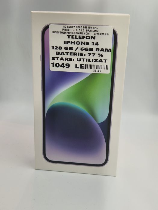 Iphone 14 128 GB Bat 77 cod 28111