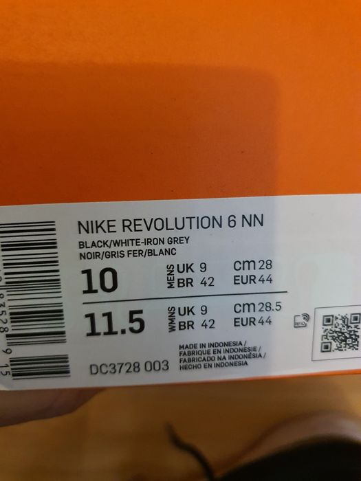 Маратонки NIKE revolution 6 NN