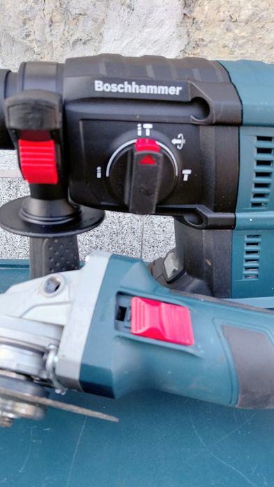 Bosch 18v Перфоратор и Ъглошлайф