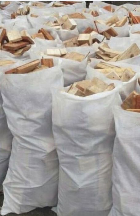 Дрова в мешках шврок