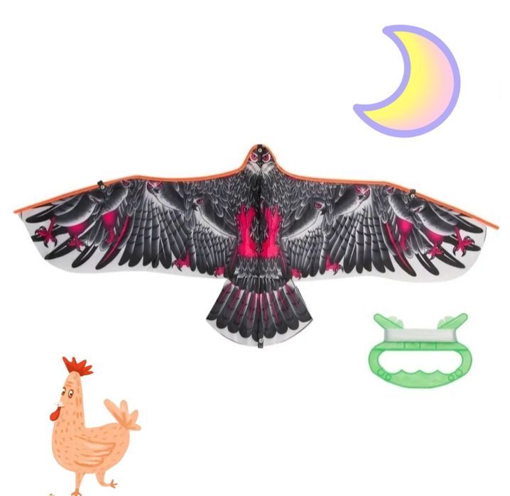 Змей для детей воздушный сокол