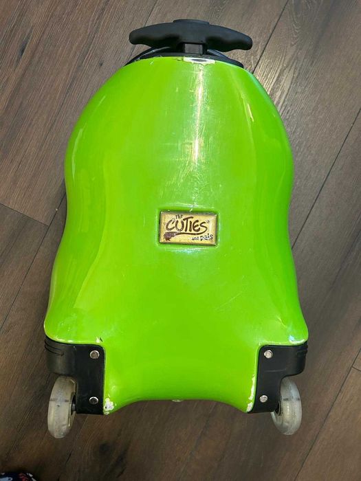 Set trolley troler + ghiozdan copii Cuties, Dinozaur