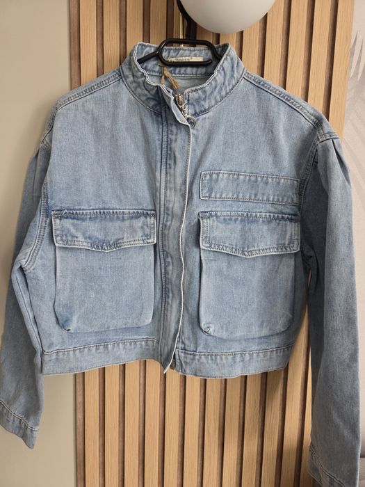 Дамско дънково яке