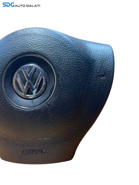 Airbag de pe Volan Modelul cu Comenzi Capac Fisurat Volkswagen Passat CC 2008 - 2012 Cod 3C8880201L [C3874]