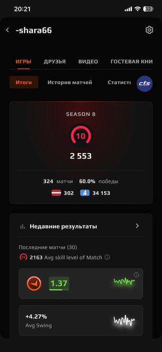 Фейсит аккаунт 10