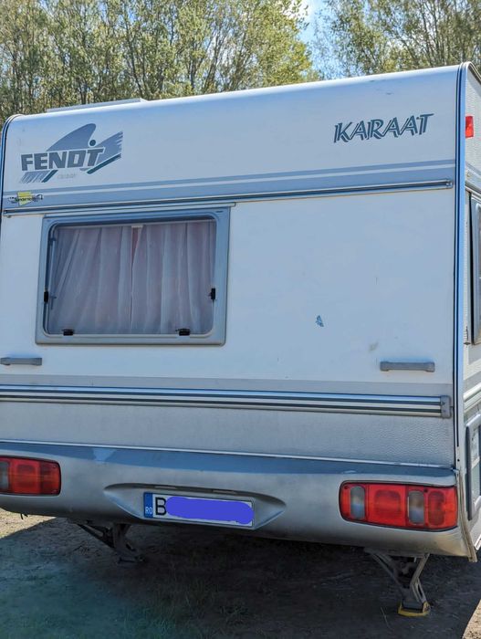 Rulotă FENDT, două zone, mover, panouri, cort etc.