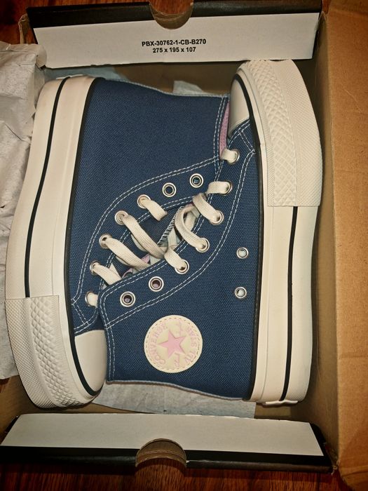 Converse Кецове Ctas Lift Hi A03821C Тъмносин  #35