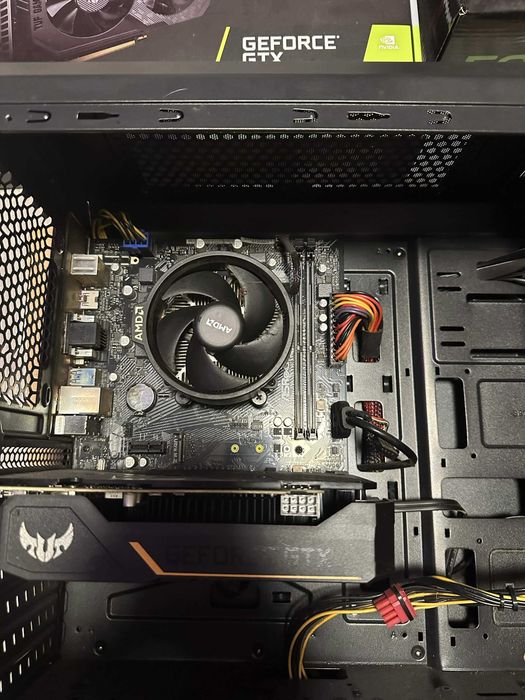 Бюджетен Геймърски компютър / Tyzen 5 500X / GTX 1660 6GB OC / 16GB RAM (БЕЗ ХАРД ДИСК)