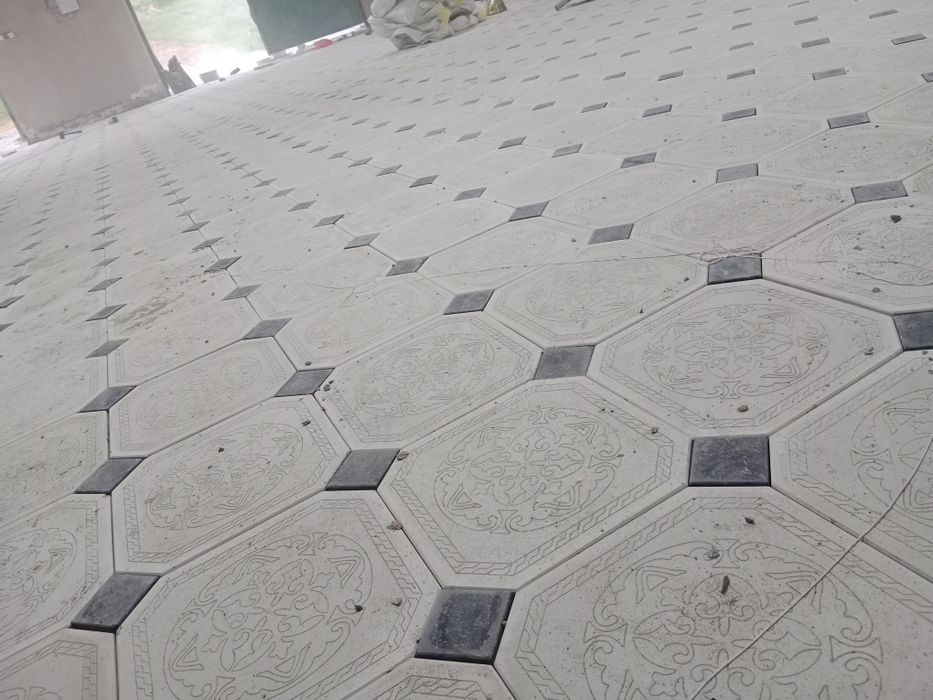 Укладка брусчатки