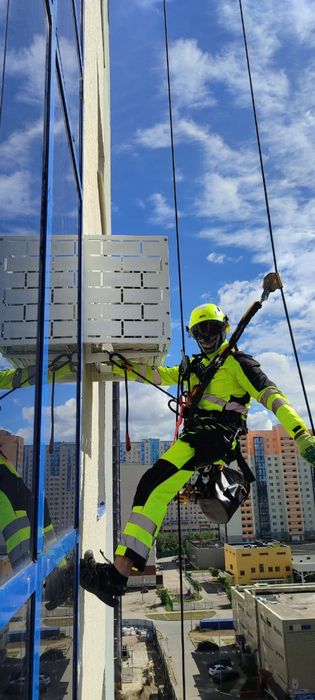 Установка кондиционеров.