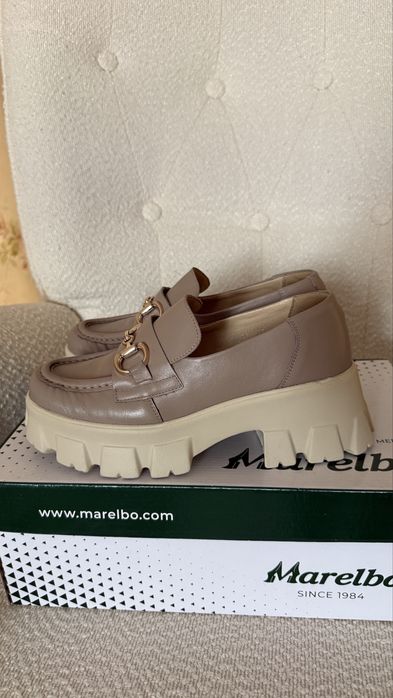 Mocasini piele Marelbo - 36