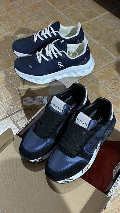 Premiata новые кроссовки замша nike