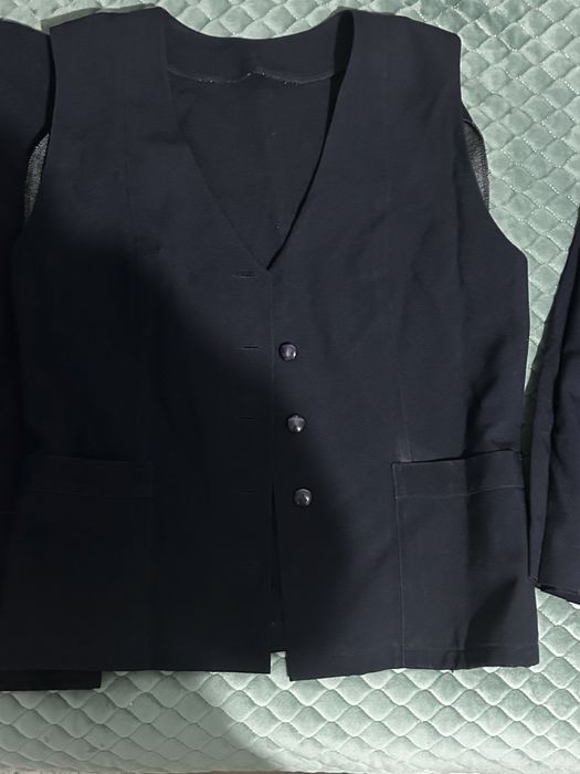 Школьная форма 2 жилета 1 юбка