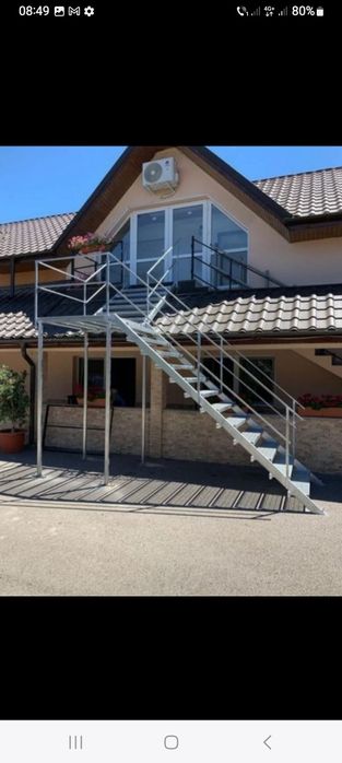 De vânzare scări zincate confecții pe comandă l789x23