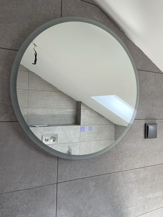 Огледало за баня с вграден LED 60 см