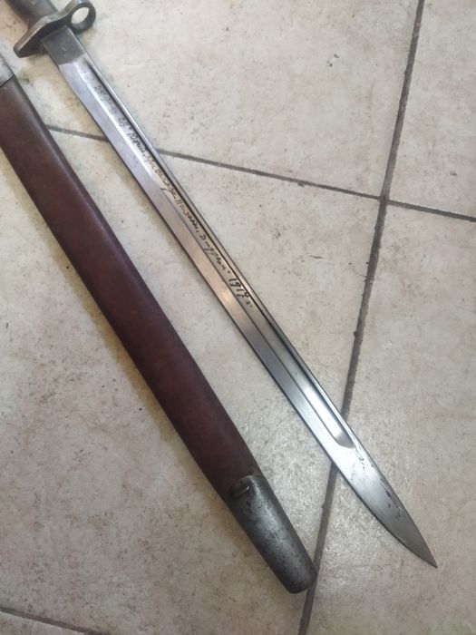 Щик за пушка  SHORT MAGAZINE LEE- ENFIELD  1907 г.трофеен