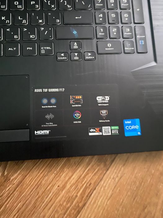 asus tuf gaming f17