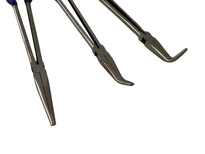 Комплект екстра дълги клещи 3 части 400 мм gebo tools