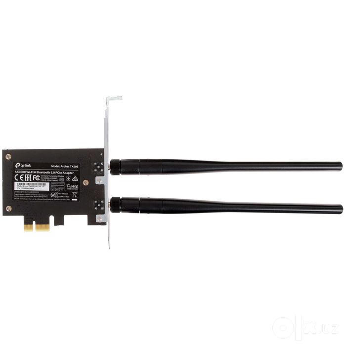 | Wi-Fi адаптер TP-Link Archer TX50E AX3000 PCIe + Bluetooth 5.2