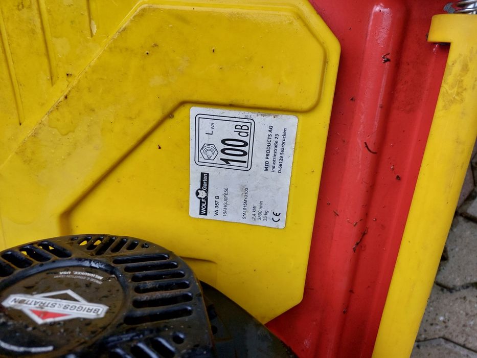 Scarificator gazon Wolf Garden 357B