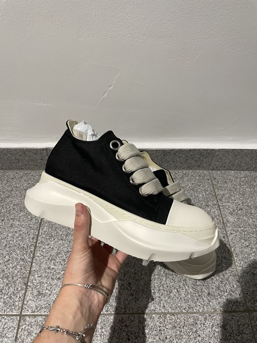 Rick Owens Abstract Jumbo Laces Low - 42, 43, 44 pe stoc