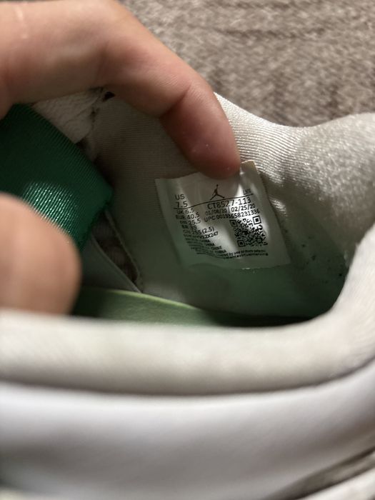 jordan 4 mettalic green