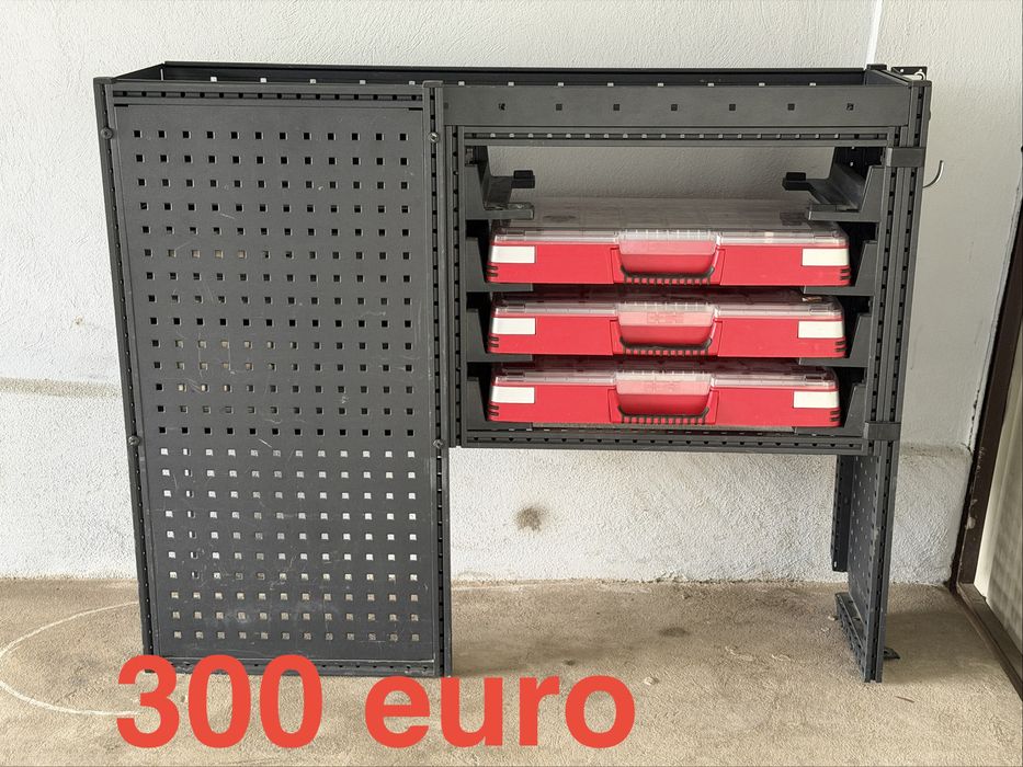 Raft metalic duba Sortimo/Modul System