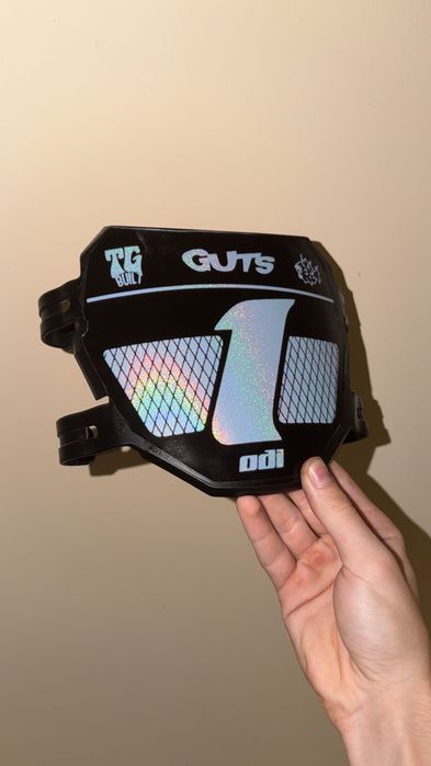 Surron Vented Plate + Sticker ODI