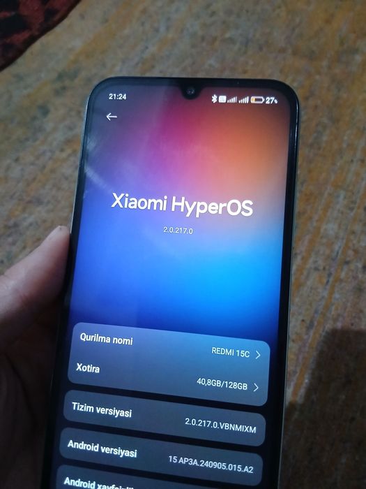 Redmi 15c telefoni satiladi