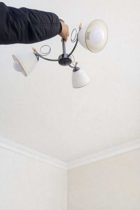 Люстра янги паталочные трайноой красивые лед