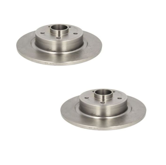 Set disc frana Renault Grand Scenic 2 (JM0) 2005-2008, Scenic 2 (JM0) 2005-2008, Laguna 2 (BG0) 2001-2007, Laguna 2 Grandtour (KG0) 2001-2007, 273,5x10,9mm, montare: punte spate, plin, cu rulment roata; cu inel ABS, OE 7701472838, SRLine